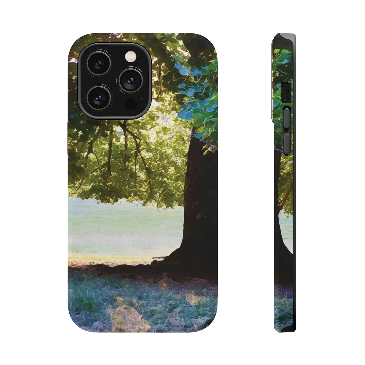 Magnetic Tough Phone Case - Tree in a Lawn (Variant 2)