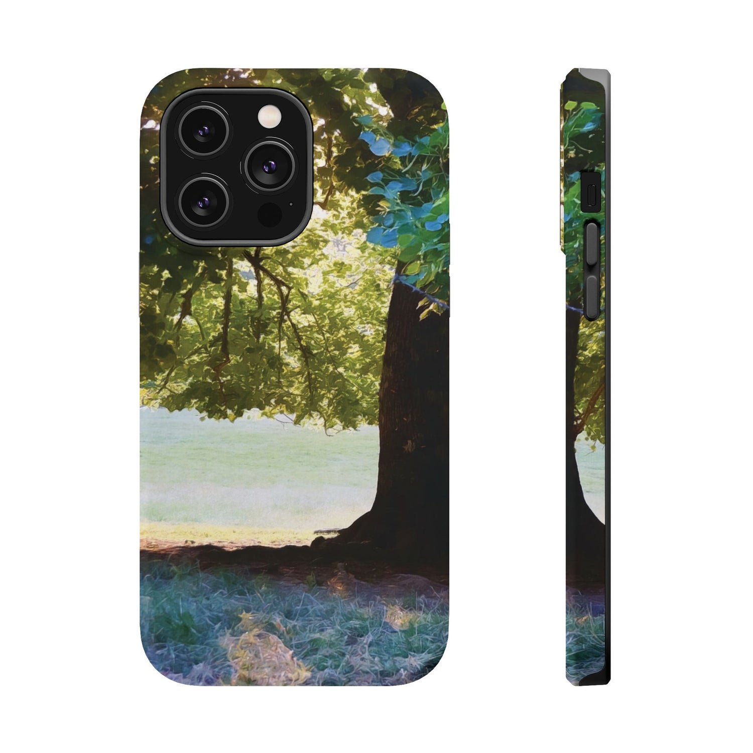Magnetic Tough Phone Case - Tree in a Lawn (Variant 2)