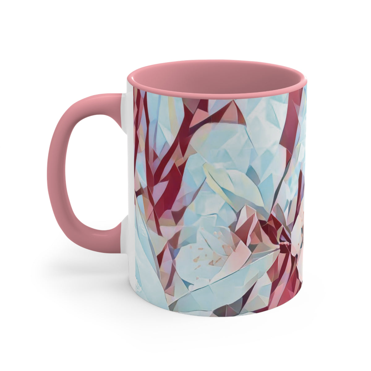Mug 11oz - Poly Art - Apple's Tree Flower (Variant 4)