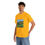 Unisex Heavy Cotton Tee - Tree in a Lawn