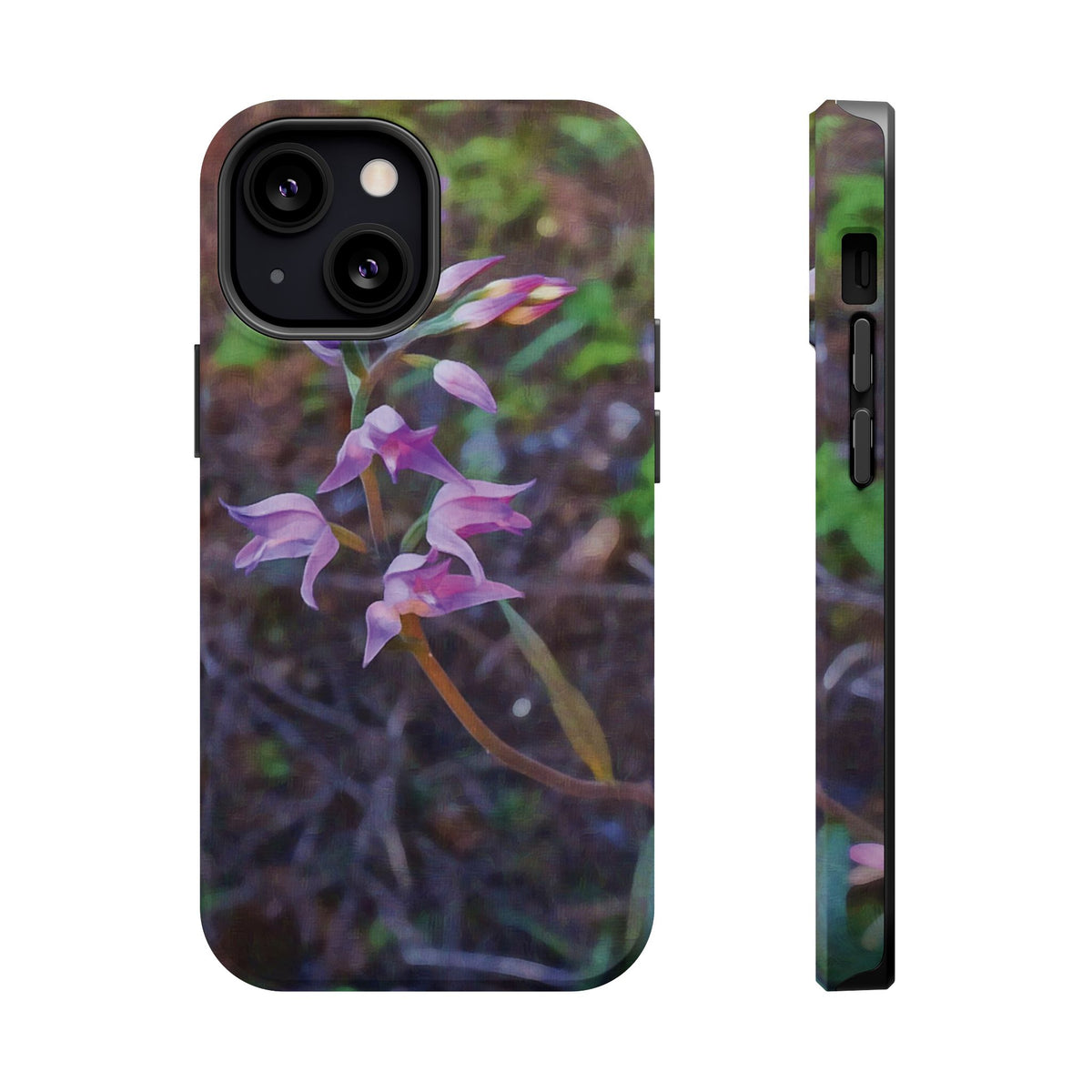 Magnetic Tough Phone Case - Flower of Cephalanthera Rubra
