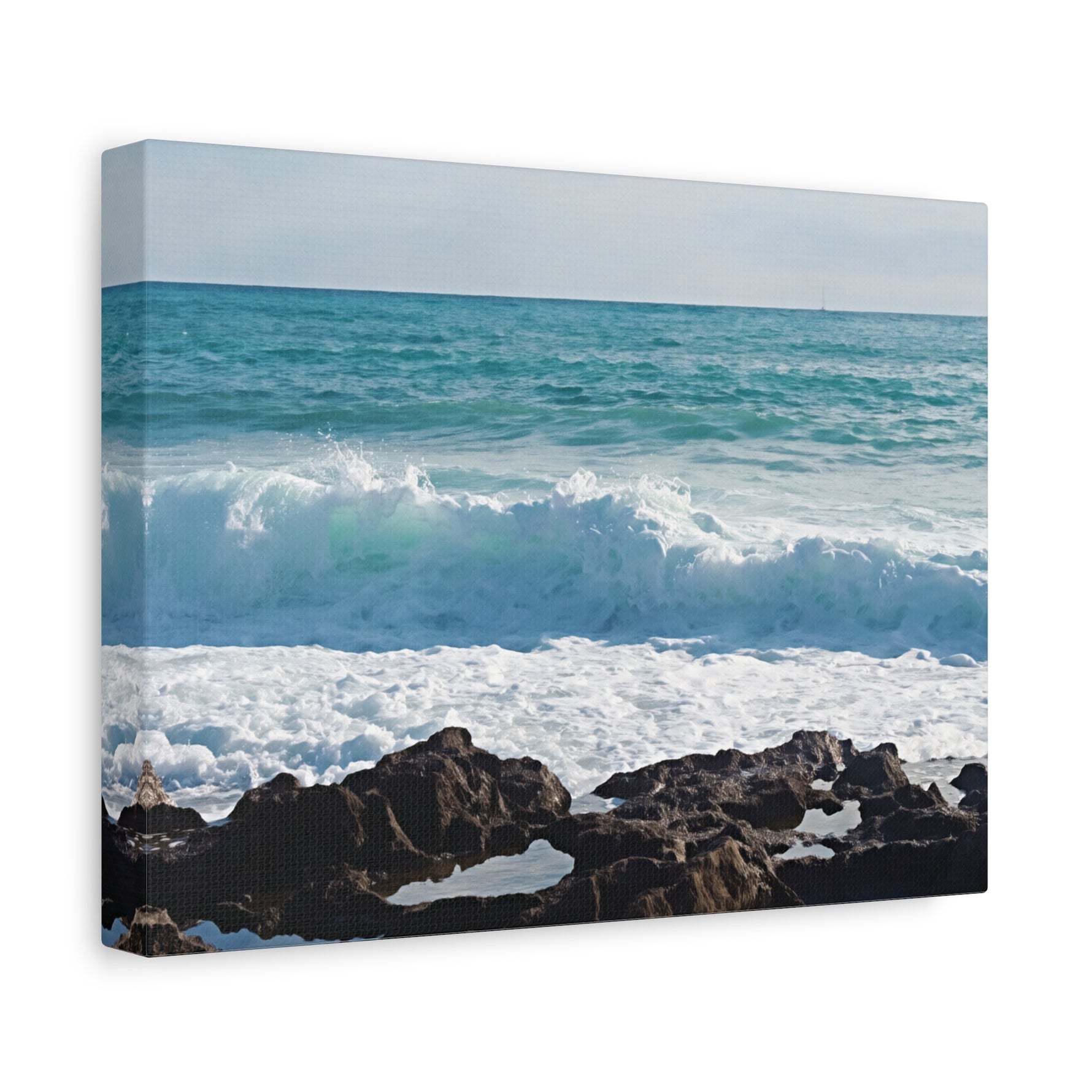 Stretched Matte Canvas - Sea (Variant 11)