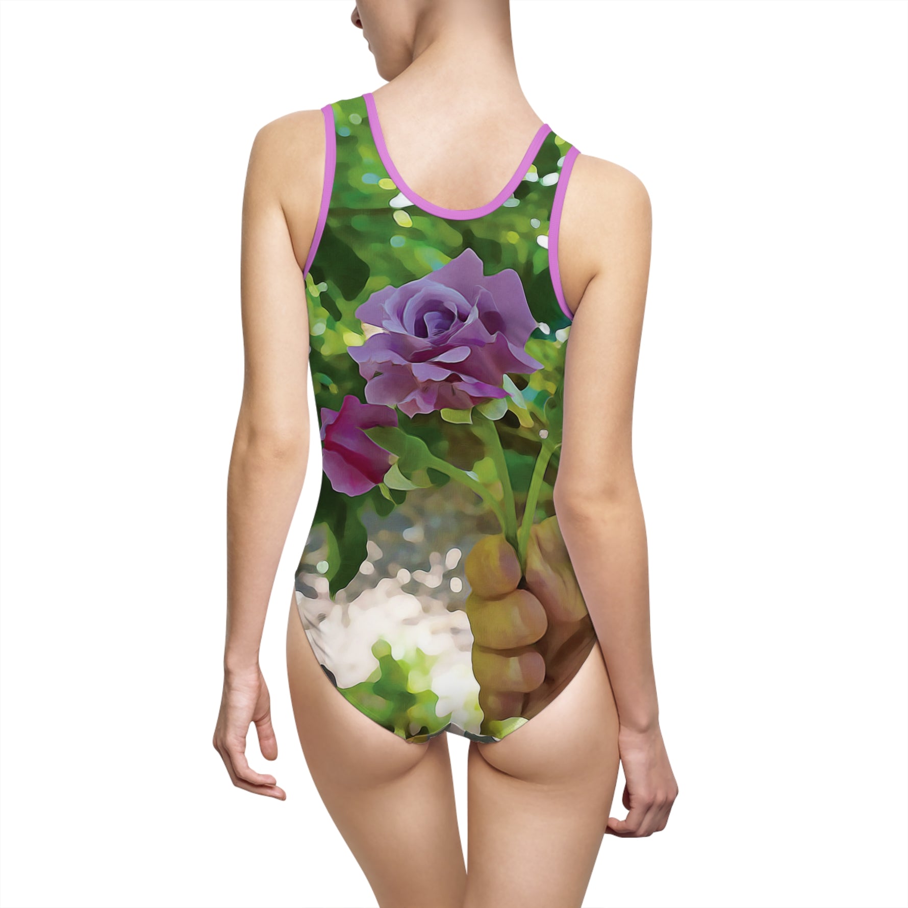 Swimsuit - Flower of  Rose, Small Bouquet
