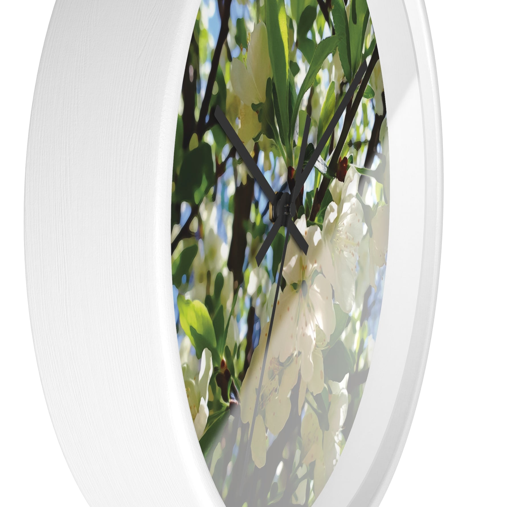 Wall Clock - Apples' Tree Flower