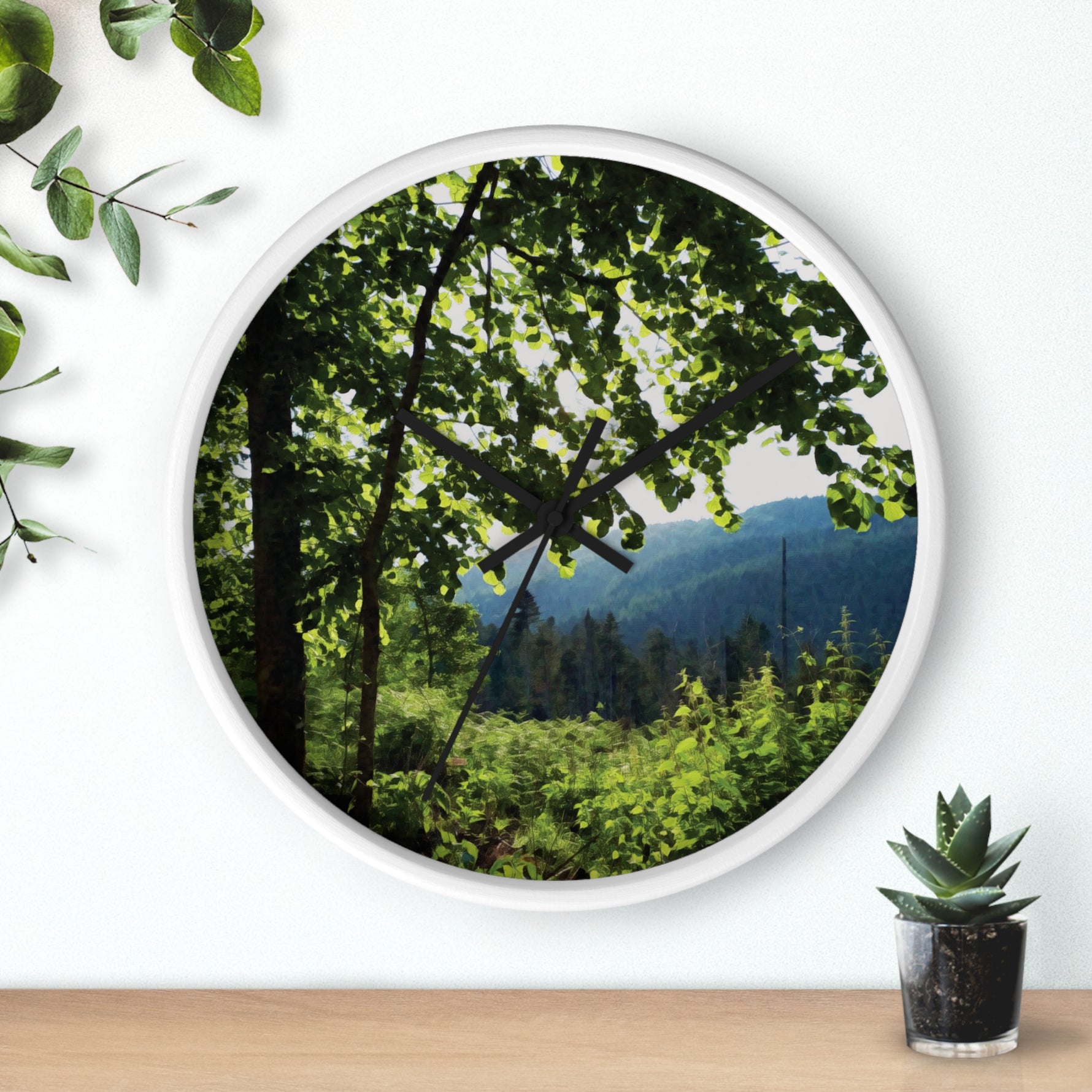 Wall Clock - Forest