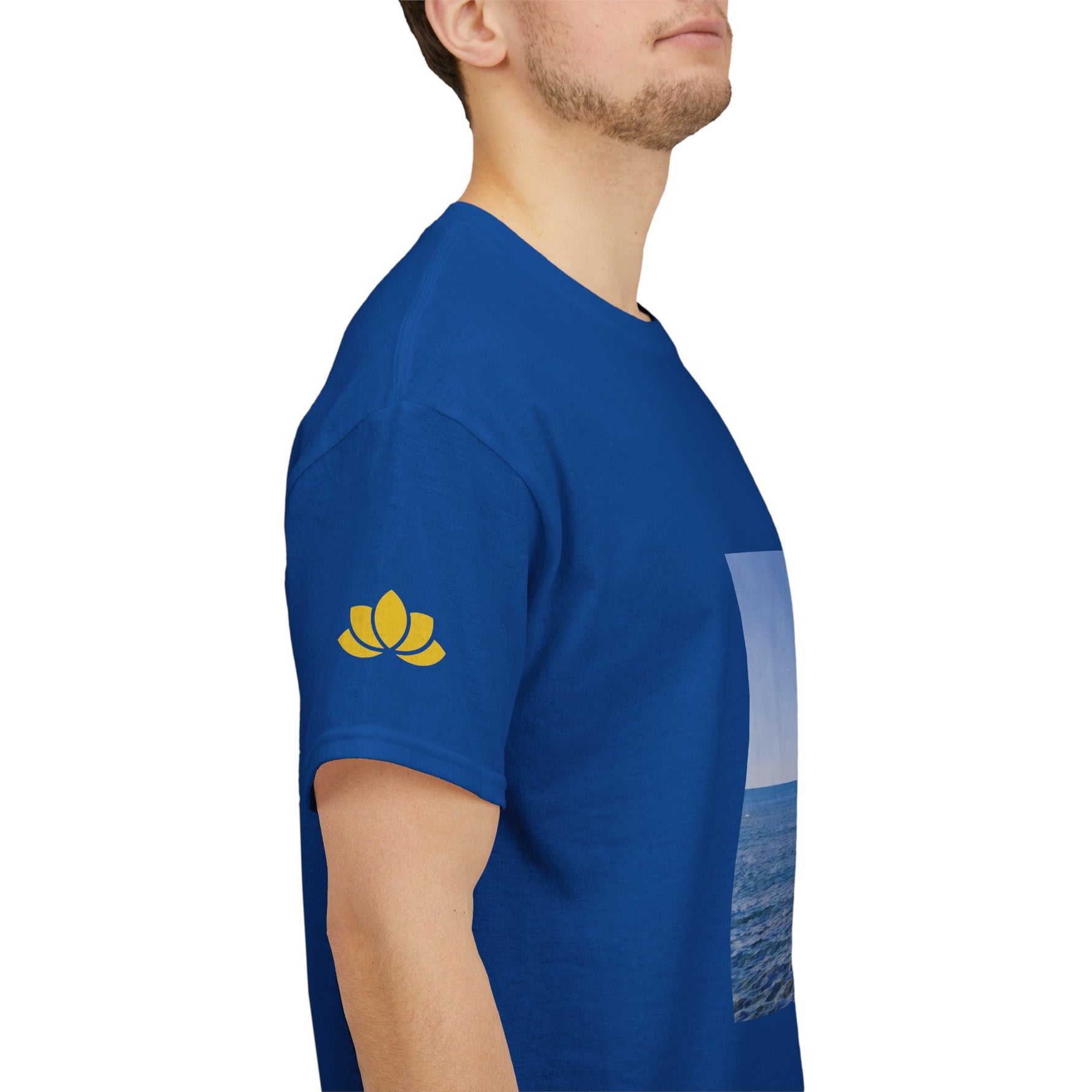 Unisex Heavy Cotton Tee - Sea (Variant 2)