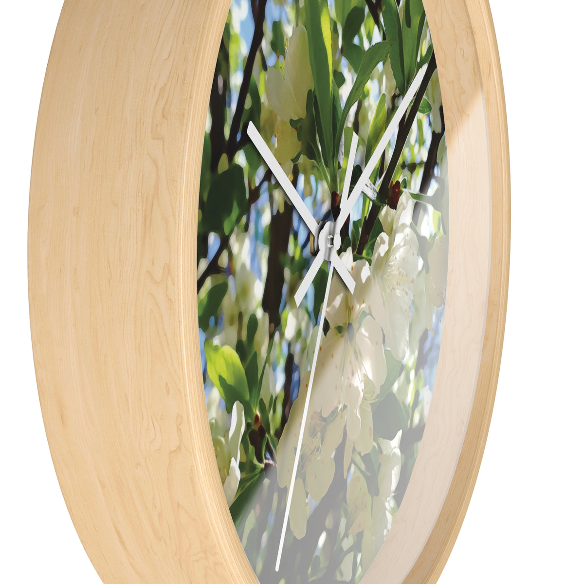 Wall Clock - Apples' Tree Flower
