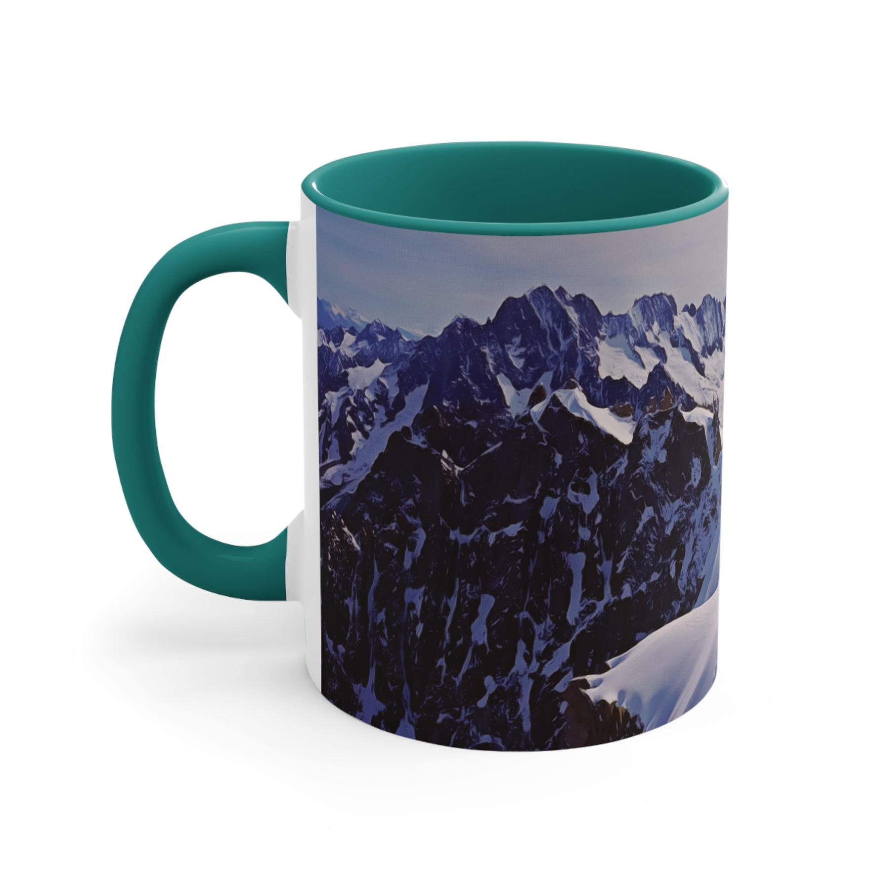 Mug 11oz - View from Mont Blanc, France (Variant 2)