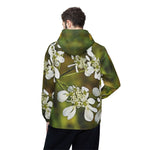 Windbreaker Jacket - Flower, White Petals