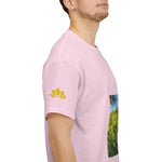 Unisex Heavy Cotton Tee - Flower of Silene Vulgaris