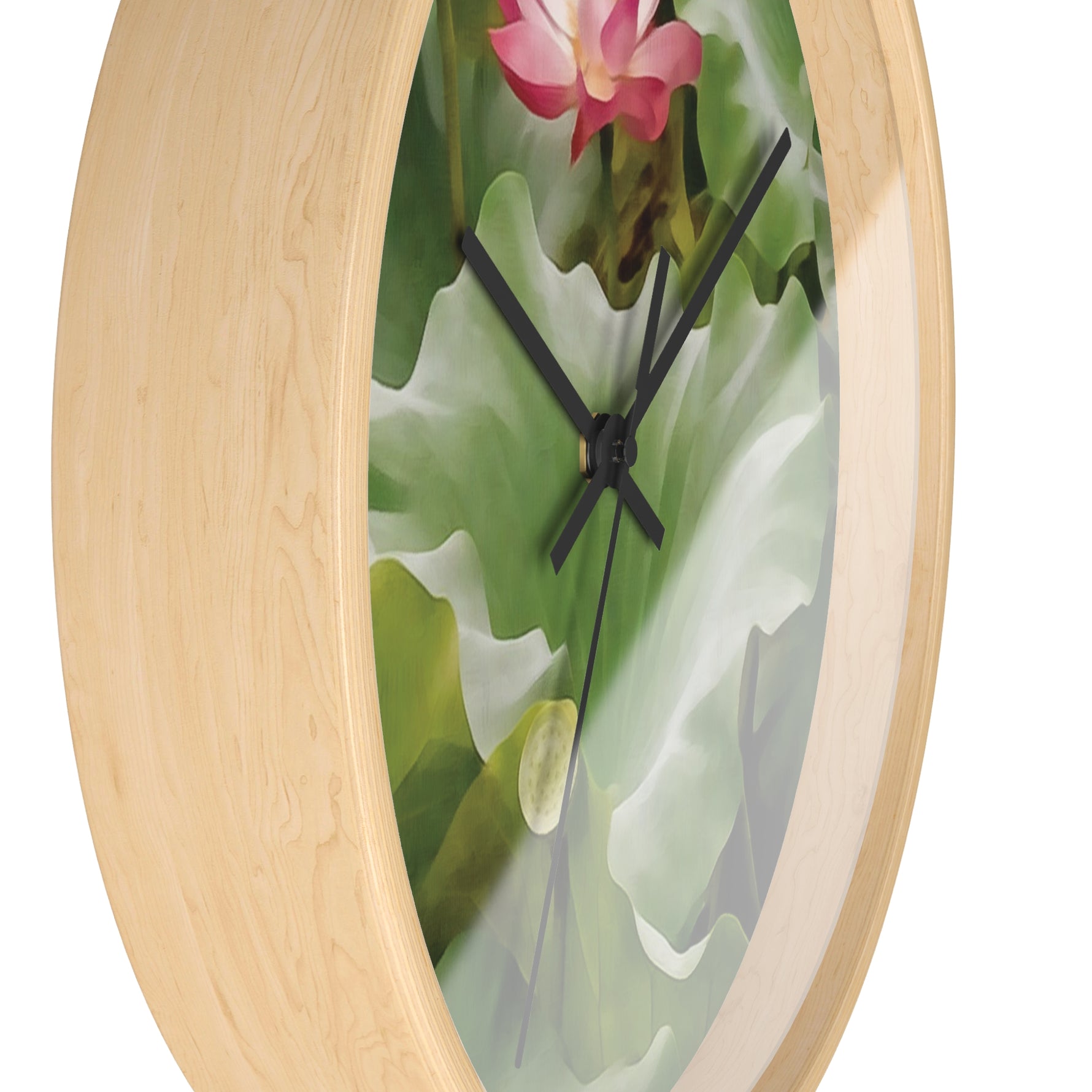 Wall Clock - Flower of Lotus (Variant 2)