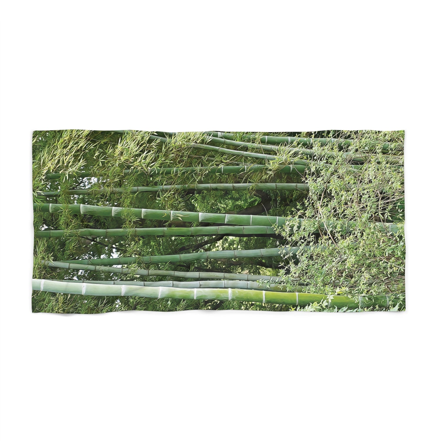Beach Towel – Bamboo Plant (Variant 1)