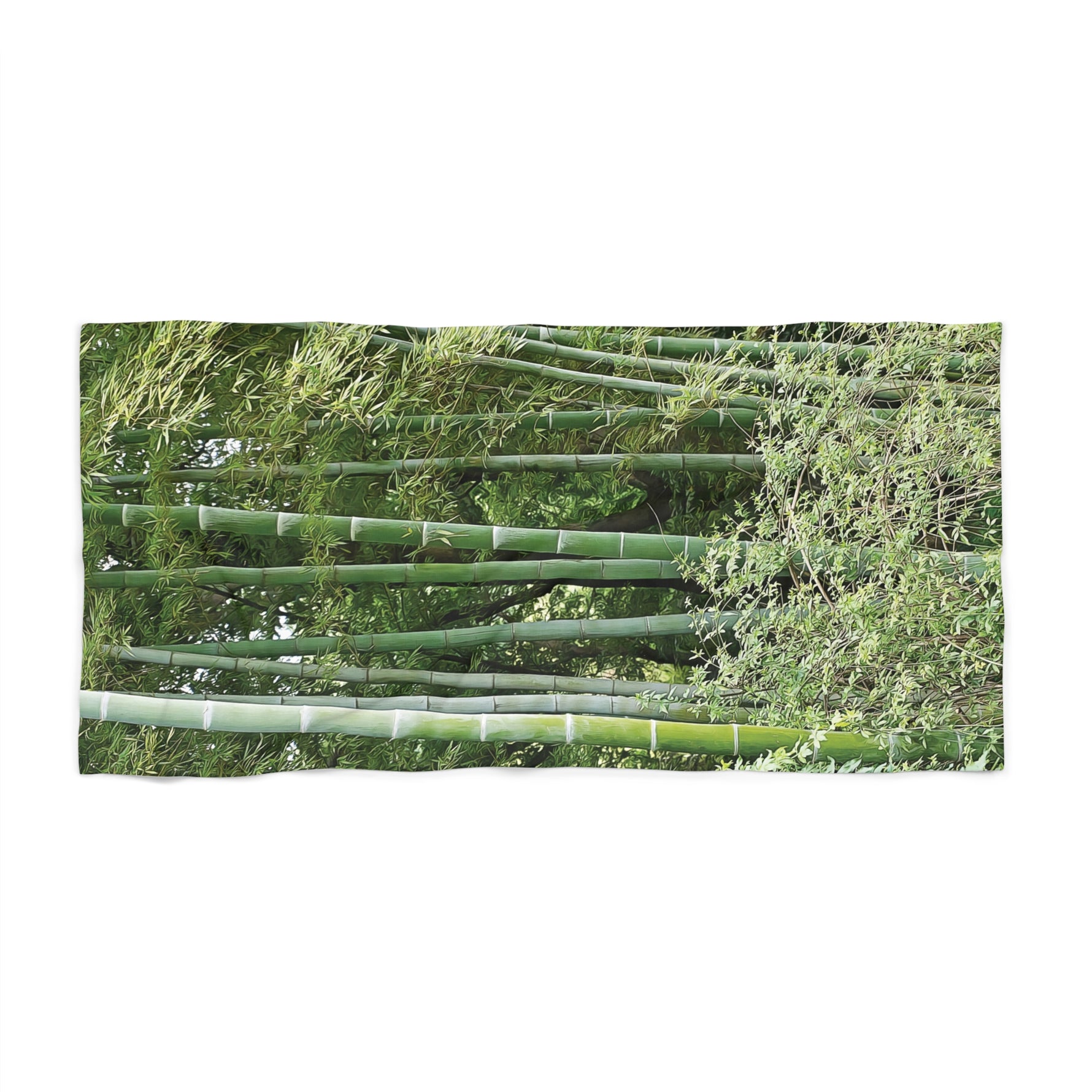 Beach Towel – Bamboo Plant (Variant 1)