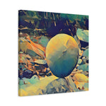 Stretched Matte Canvas - Poly Art - Stone Balance