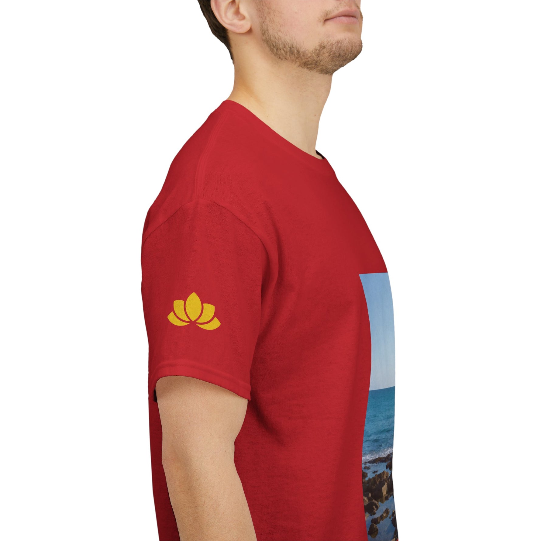 Unisex Heavy Cotton Tee - Sea (Variant 6)