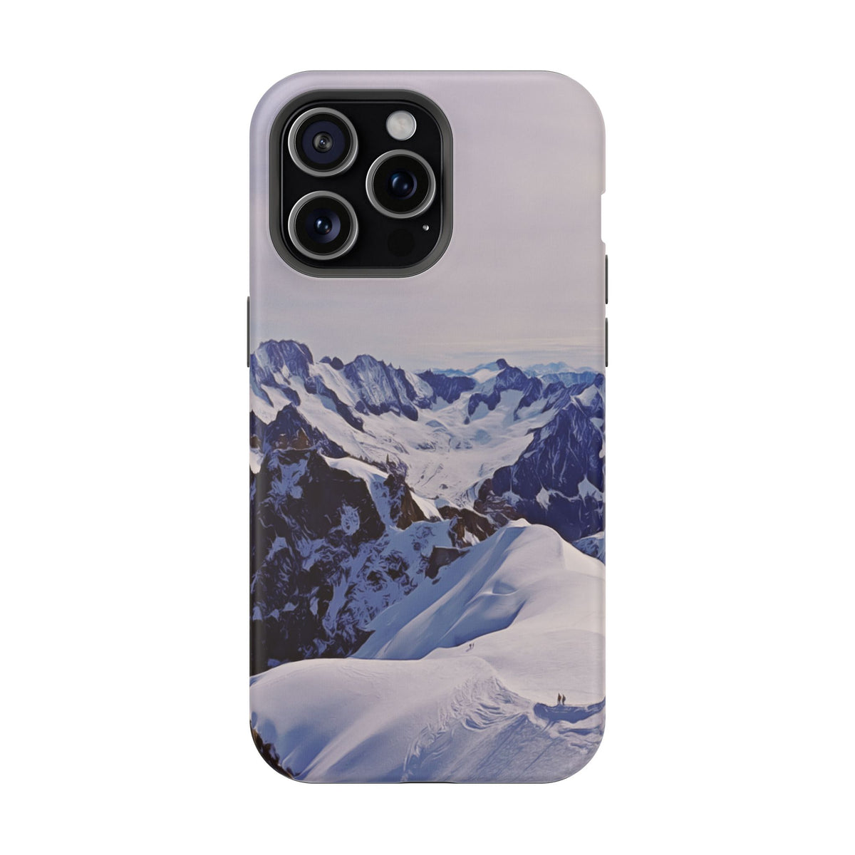 Magnetic Tough Phone Case - View from Mont Blanc (Variant 2)