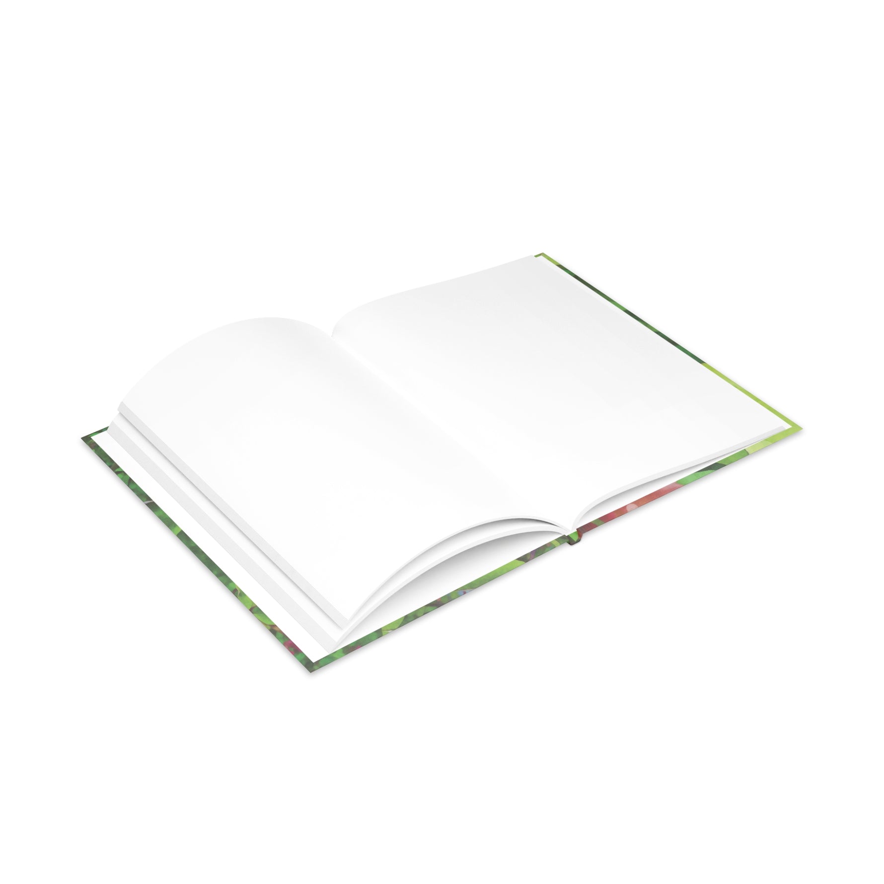 Hardcover Notebook with Puffy Covers - Flower of Rose