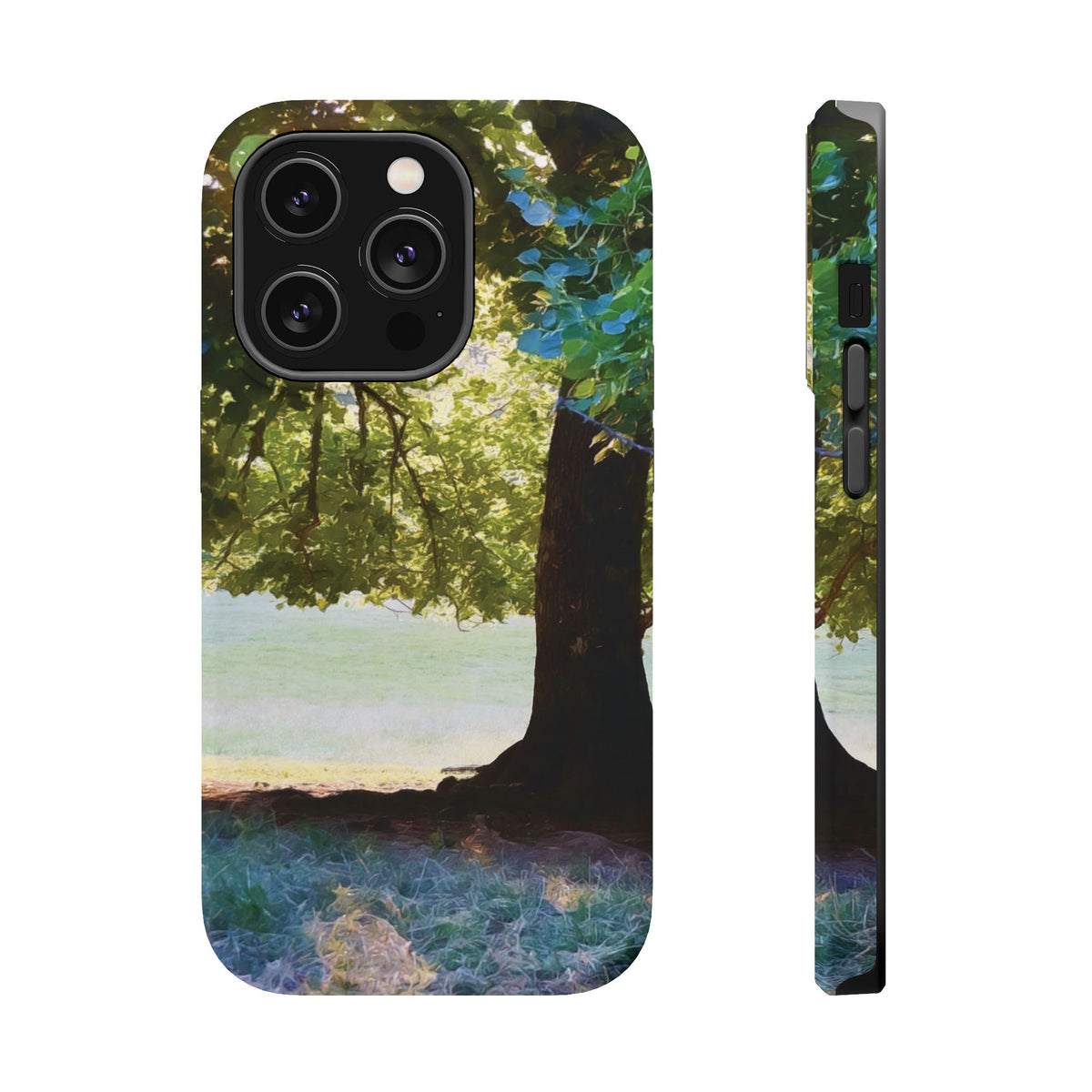 Magnetic Tough Phone Case - Tree in a Lawn (Variant 2)