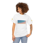 Unisex Heavy Cotton Tee - Poly Art - Sunset Sky (Variant 2)