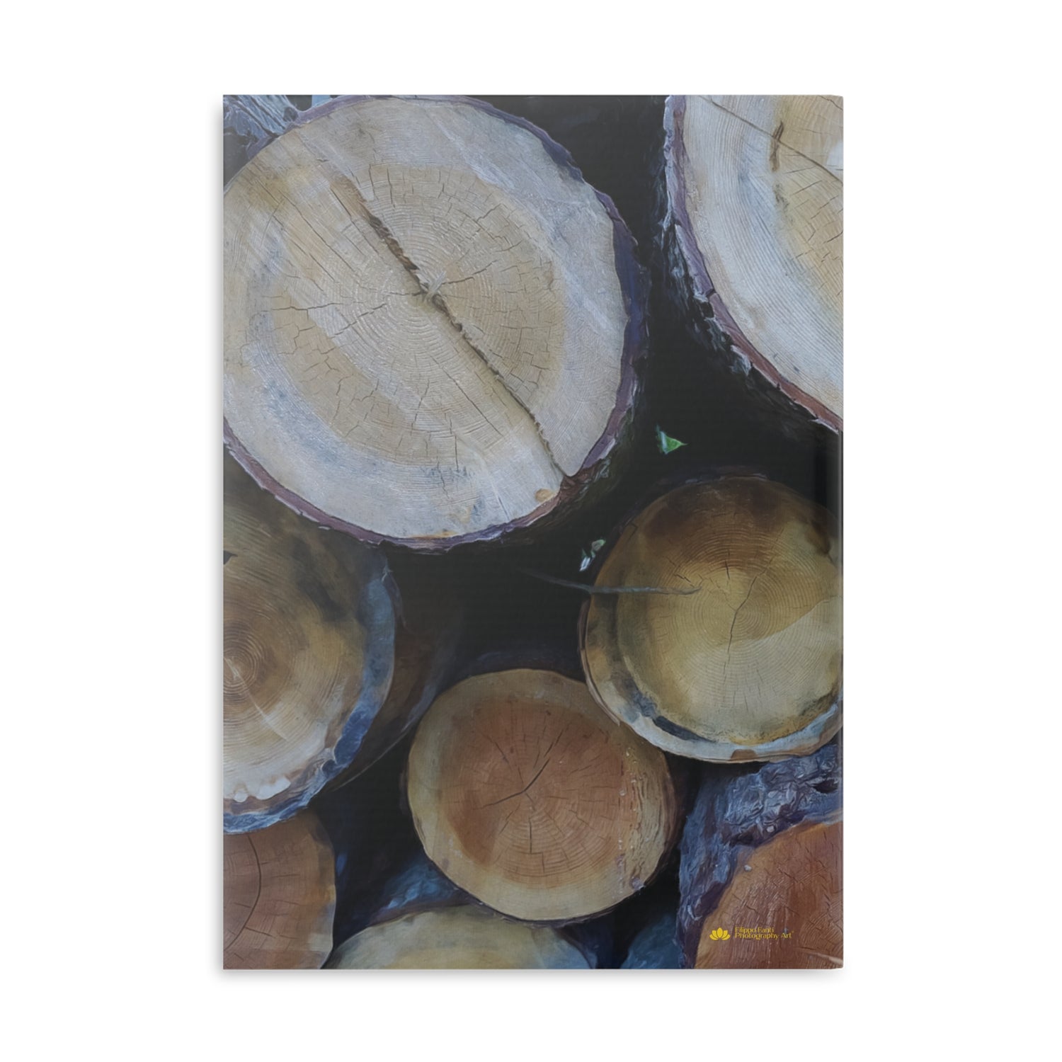 Hardcover Notebook with Puffy Covers - Wooden Trunks (Variant 2)