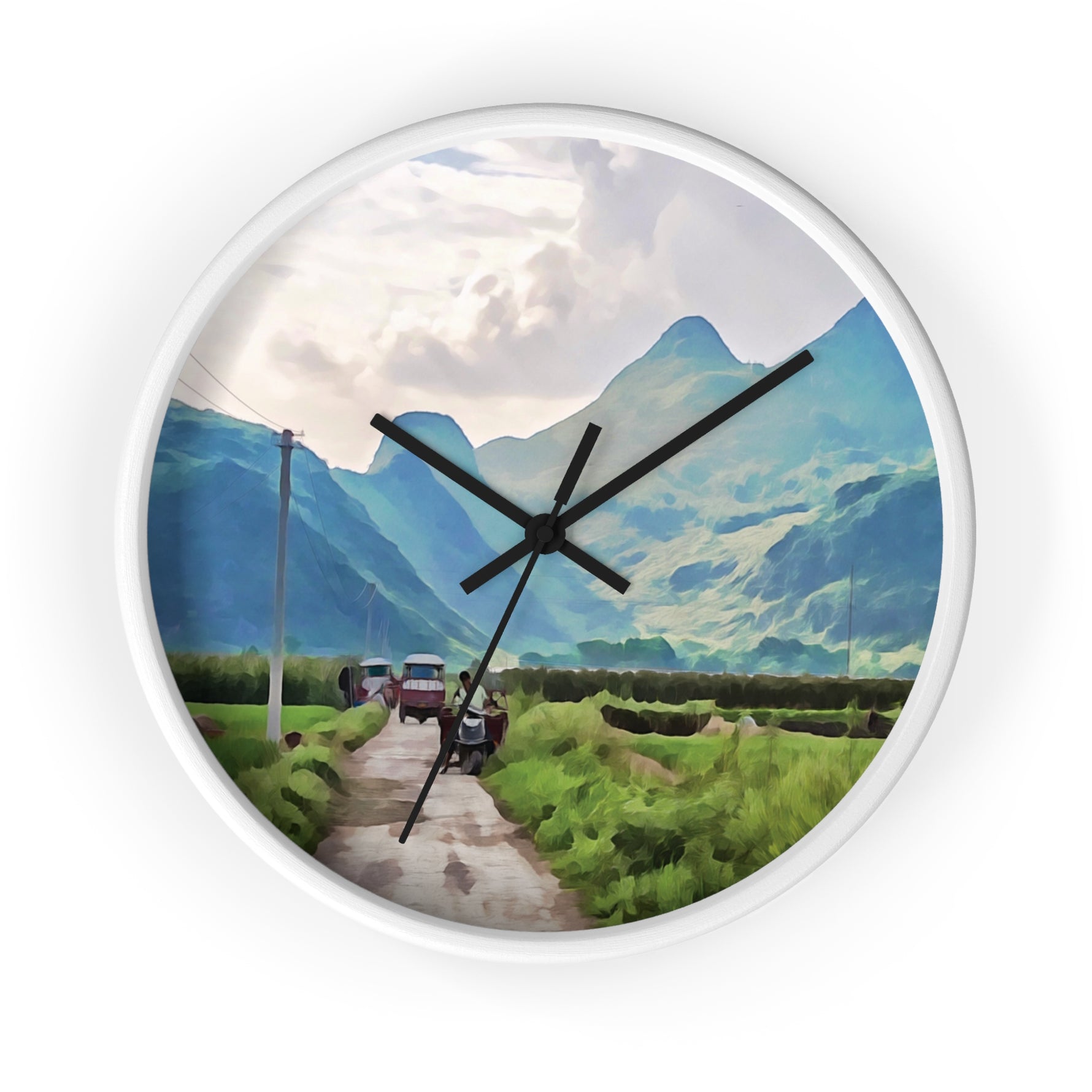 Wall Clock - China's Guilin Hills (Variant 1)