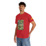 Unisex Heavy Cotton Tee - Poly Art - Apple's Tree Flower (Variant 1)