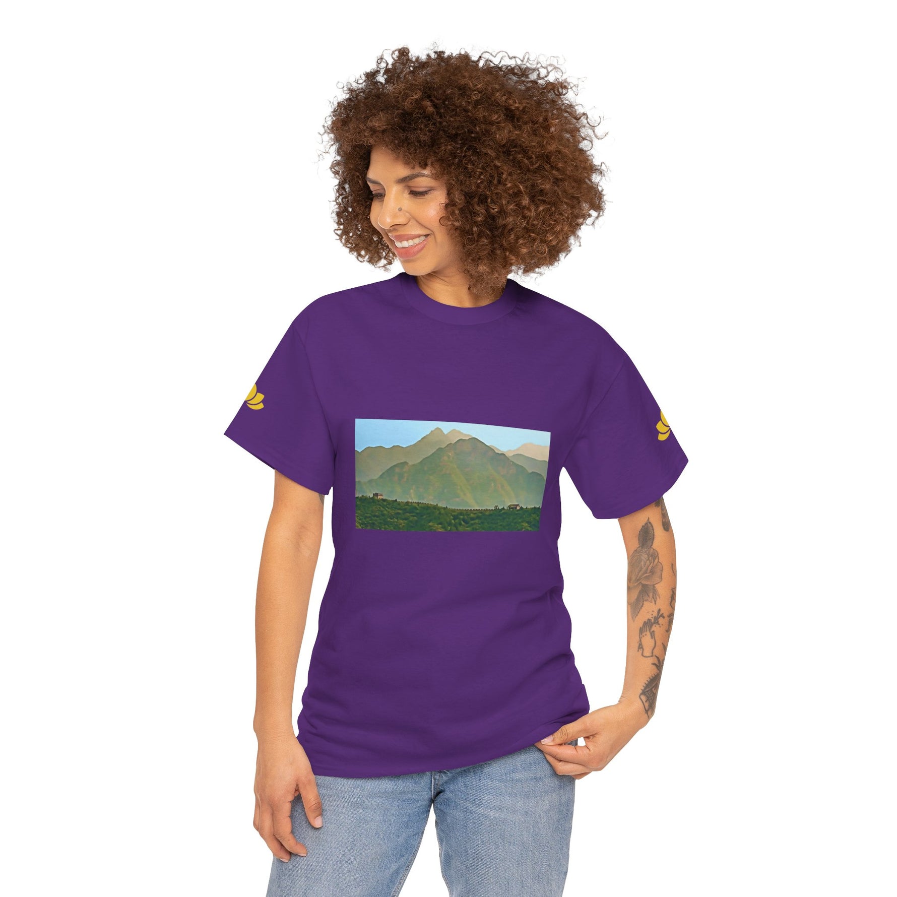 Unisex Heavy Cotton Tee - China's Great Wall