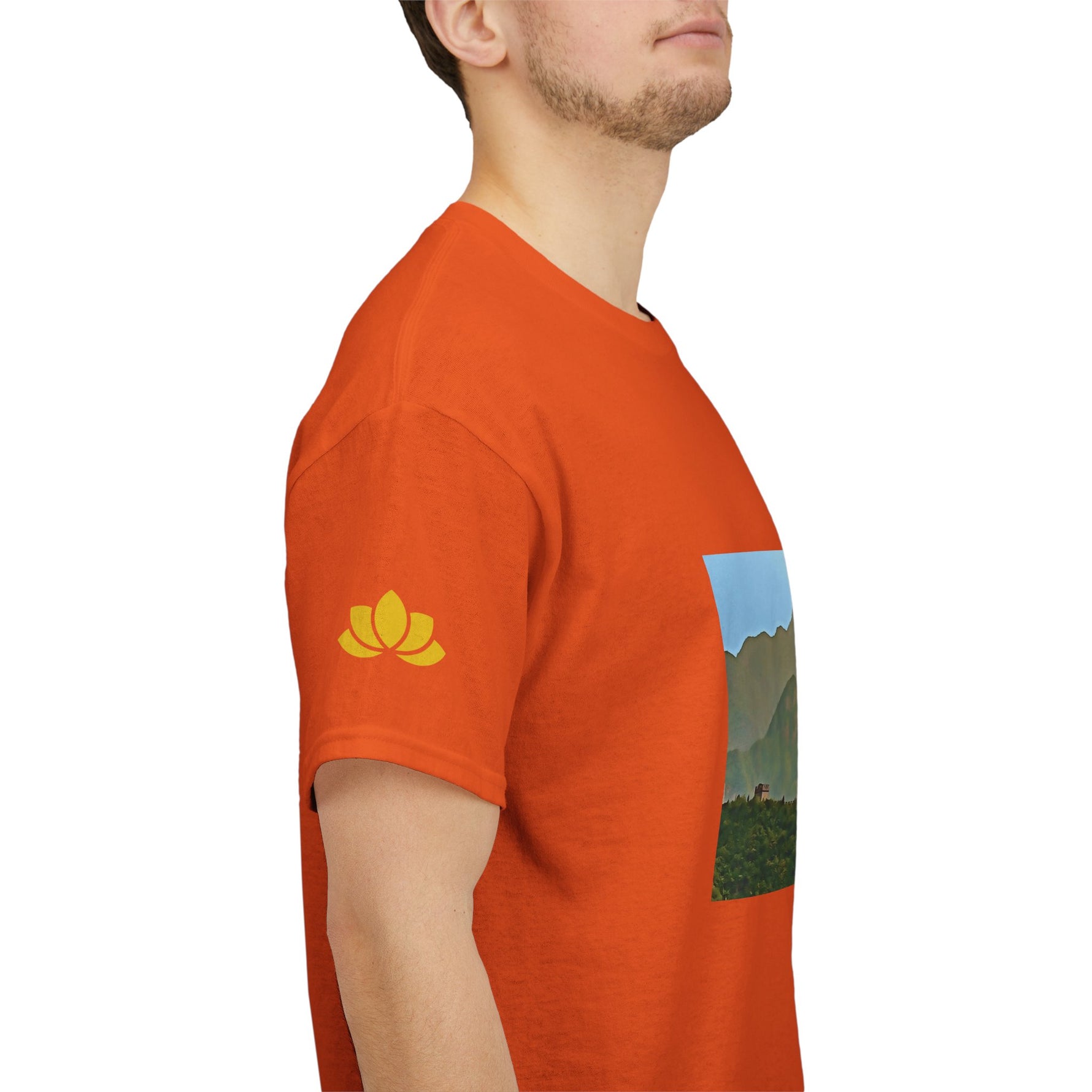 Unisex Heavy Cotton Tee - China's Great Wall