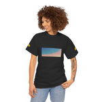 Unisex Heavy Cotton Tee - Poly Art - Sunset Sky (Variant 2)
