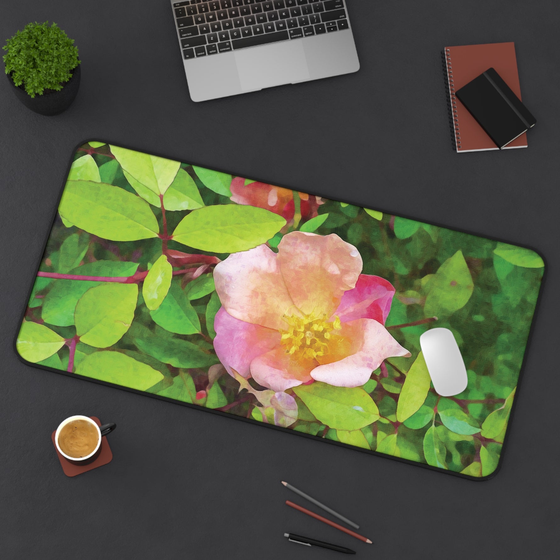 Desk Mat - Flower of Rose