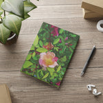 Hardcover Notebook with Puffy Covers - Flower of Rose