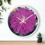 Wall Clock - Flower of Dahlia