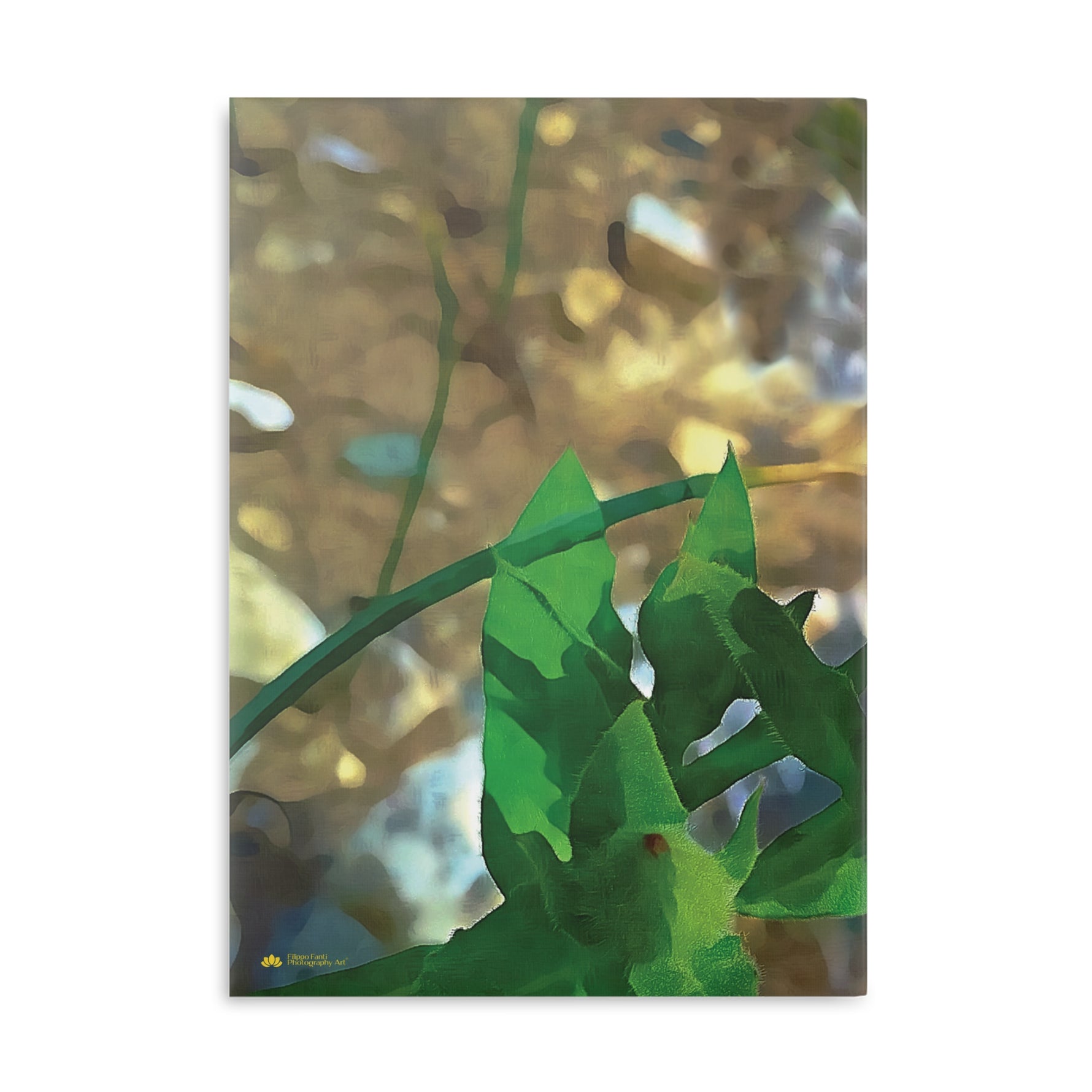 Hardcover Notebook with Puffy Covers - Flower of Calendula
