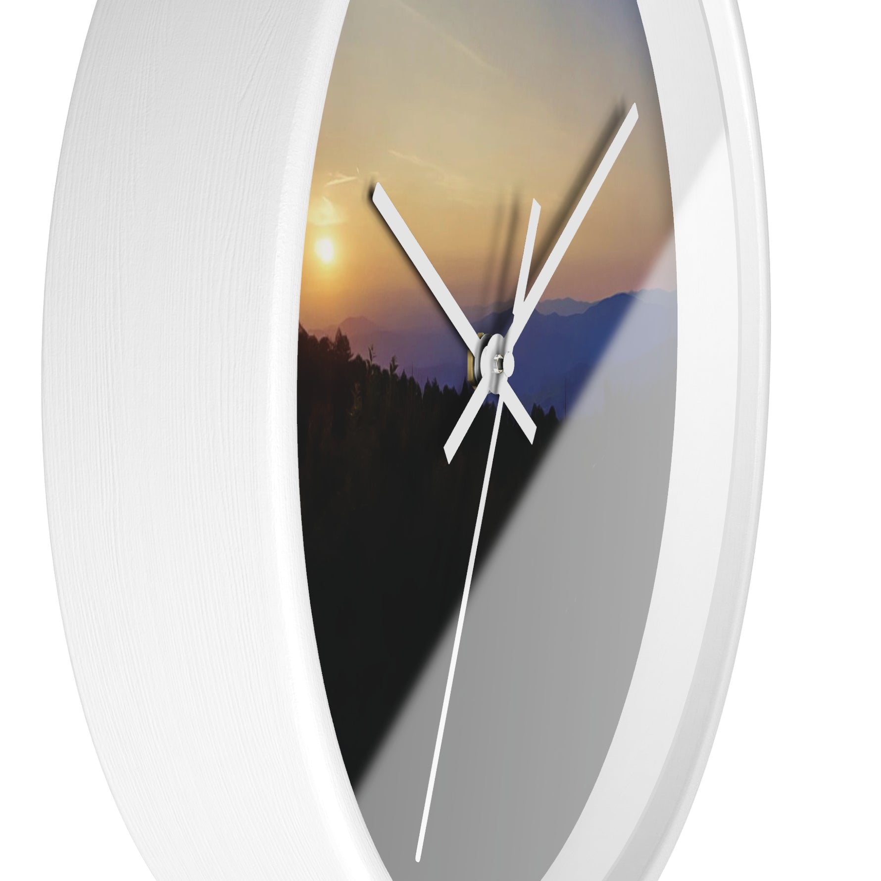 Wall Clock - Sunset Sky (Variant 2)