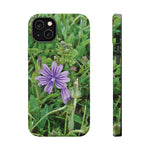 Magnetic Tough Phone Case - Flower of Malva Sylvestris