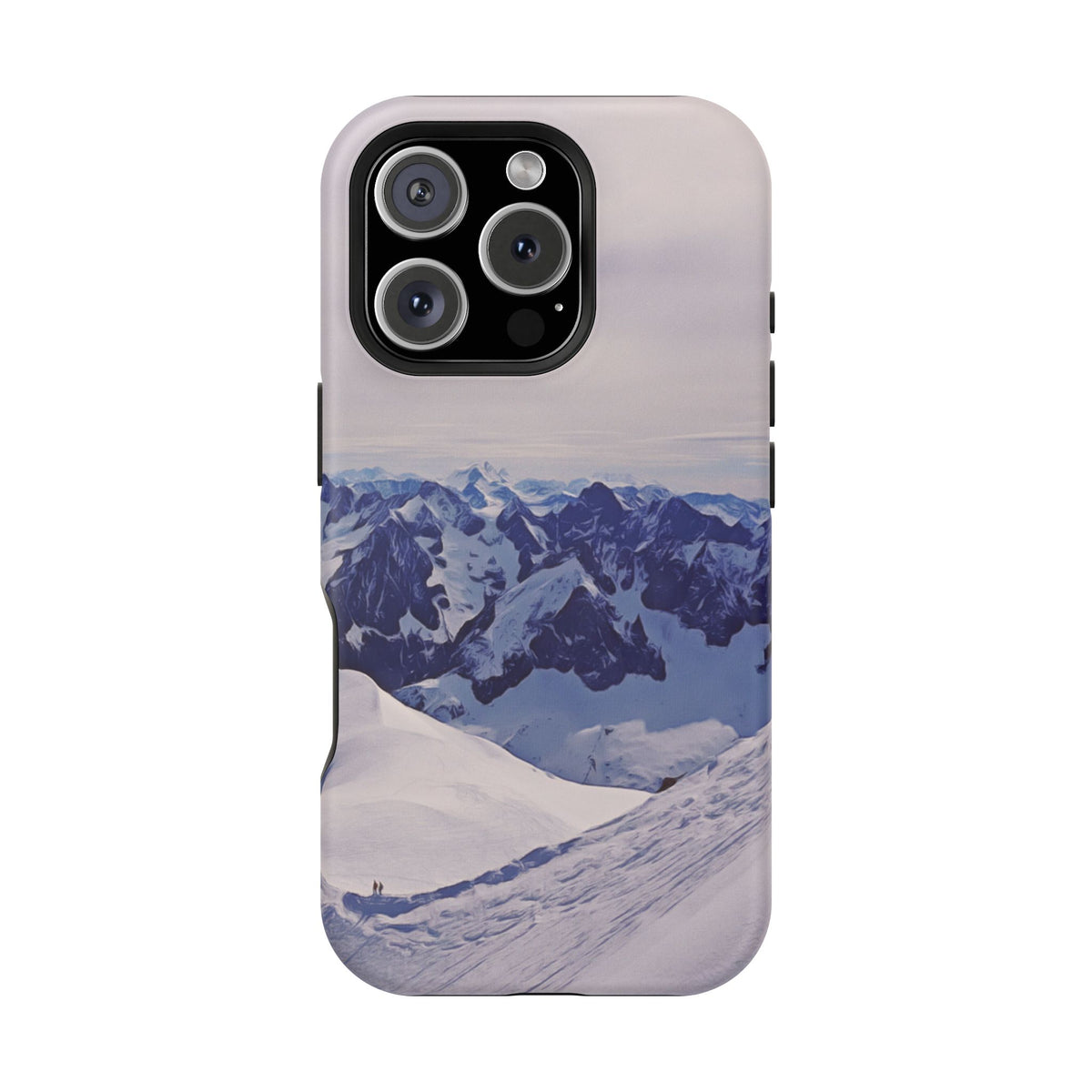 Magnetic Tough Phone Case - View from Mont Blanc (Variant 1)