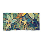 Beach Towel – Poly Art - Flower of Ornithogalum (Variant 3)