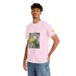 Unisex Heavy Cotton Tee - Poly Art - Flower of Calendula (Variant 1)