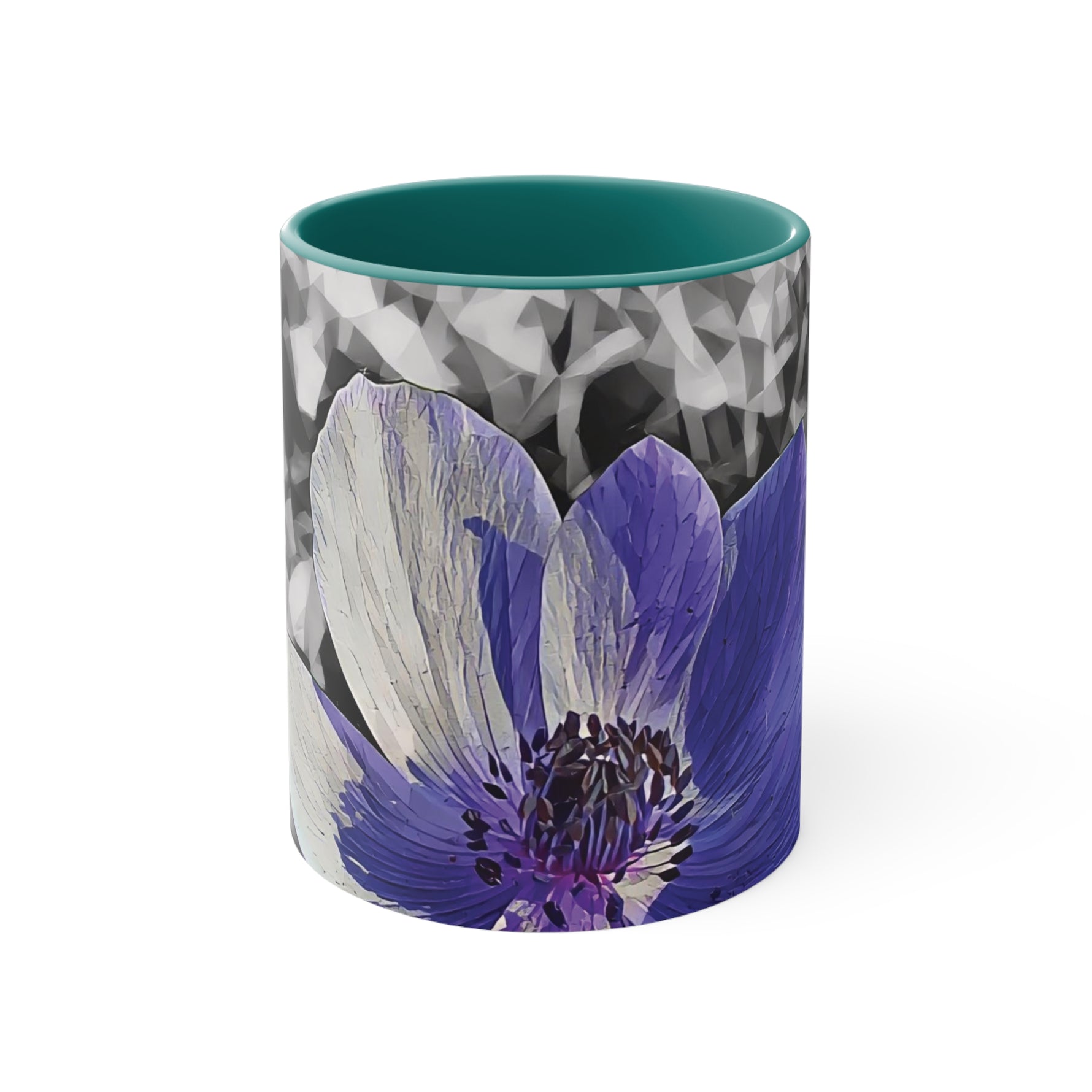 Mug 11oz - Poly Art - Flower of Anemone