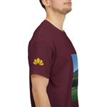 Unisex Heavy Cotton Tee - Tree in a Lawn