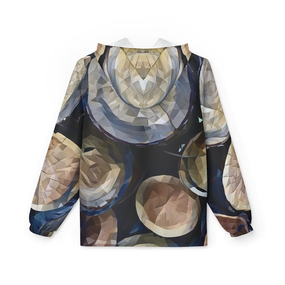 Windbreaker Jacket - Poly Art - Wooden Trunks (Variant 2)