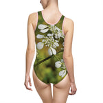 Swimsuit - Flower, White Petals