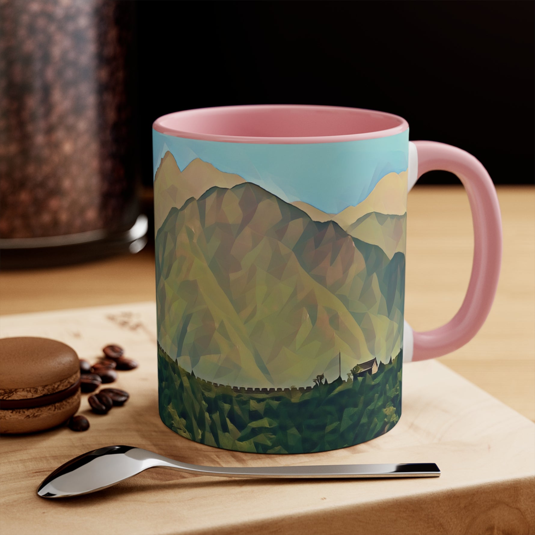 Mug 11oz - Poly Art - China's Great Wall (Variant 1)