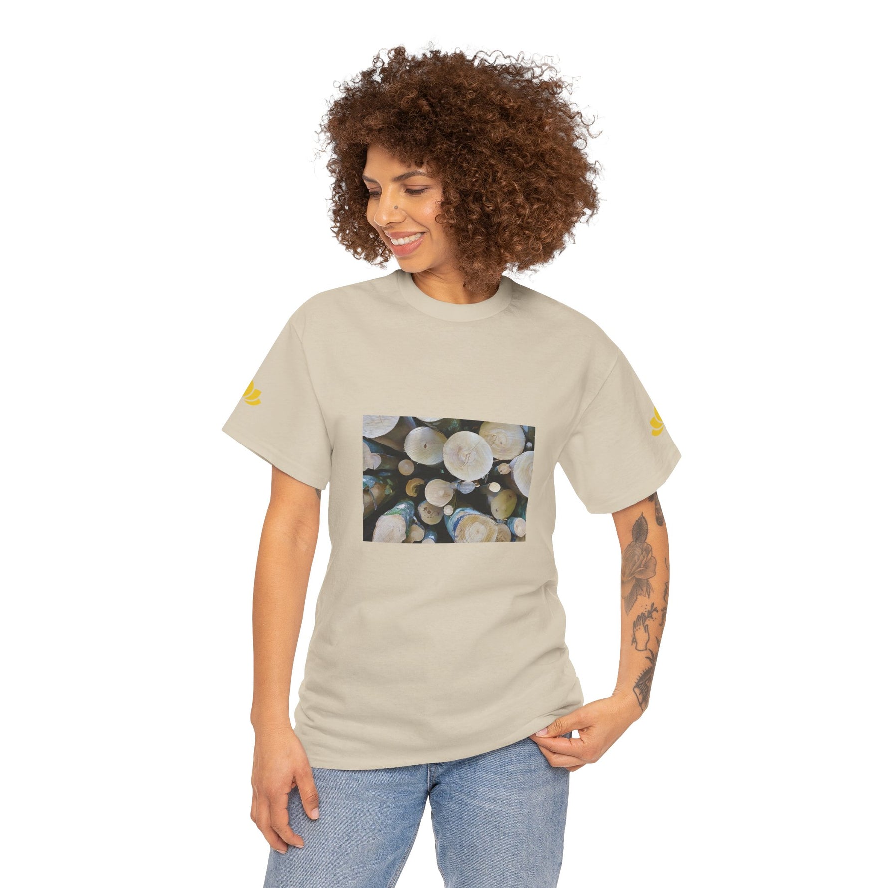 Unisex Heavy Cotton Tee - Wooden Trunks (Variant 1)