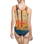 Swimsuit - Poly Art - Forest Sunset (Variant 2)