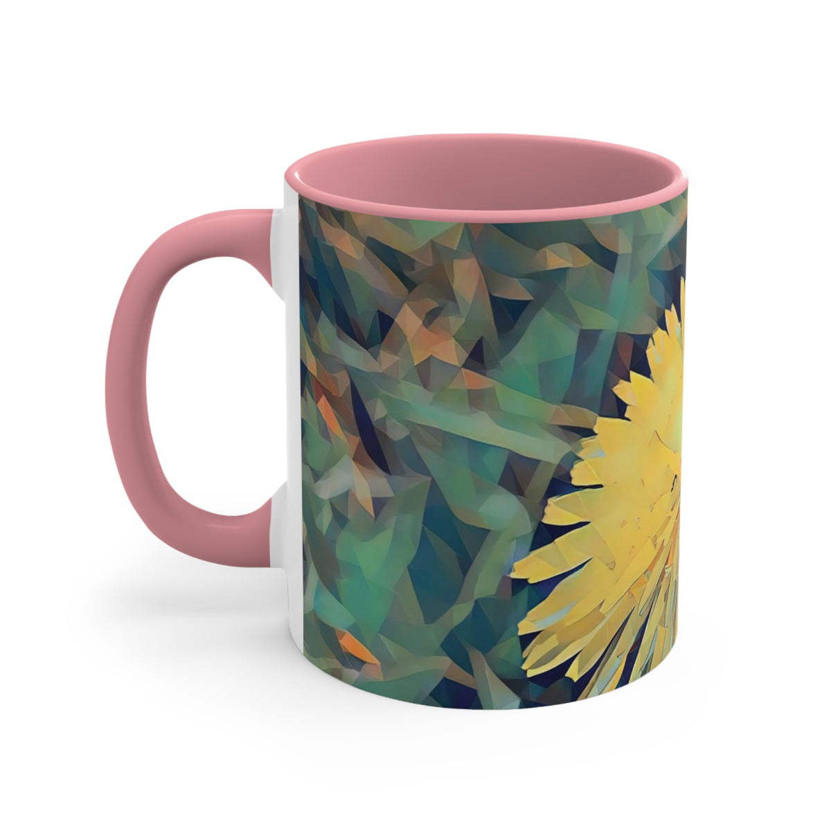 Mug 11oz - Poly Art - Flower of Dandelion (Variant 1)