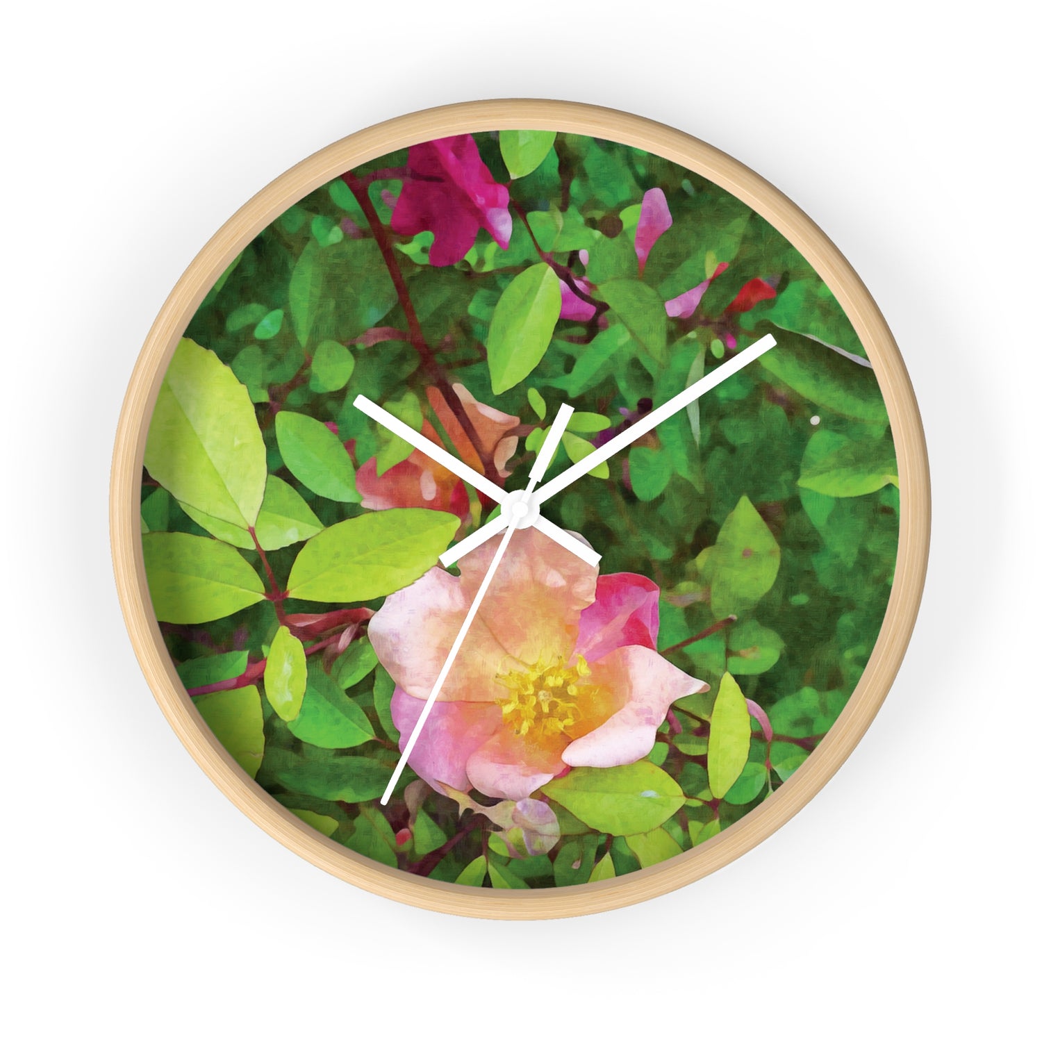 Wall Clock - Flower of Rose