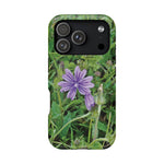 Magnetic Tough Phone Case - Flower of Malva Sylvestris