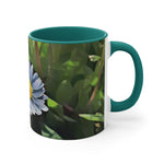 Mug 11oz - Poly Art - Flower of Daisies (Variant 04)