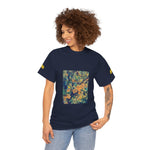 Unisex Heavy Cotton Tee - Poly Art - Apple's Tree Flower (Variant 2)